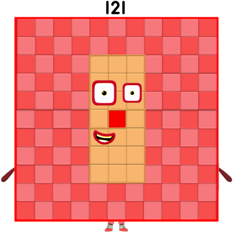 numberblocks 121