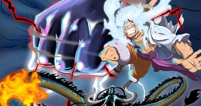 luffy defeat kaido