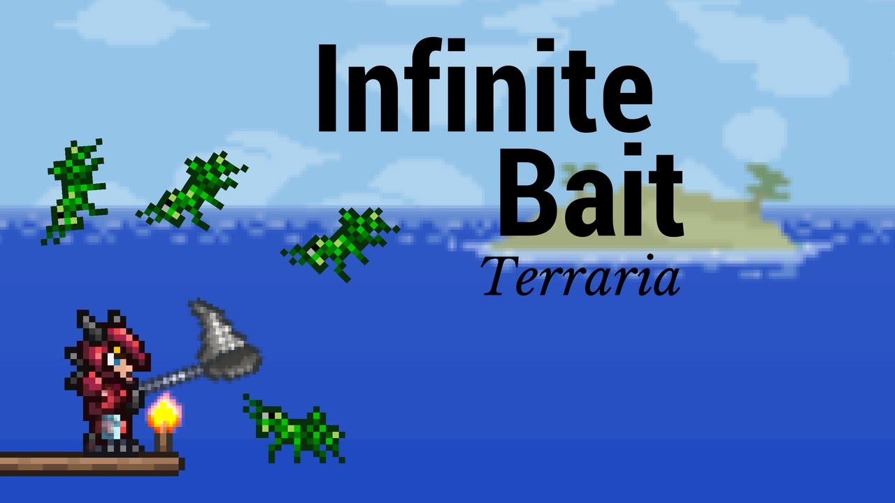 getting bait terraria