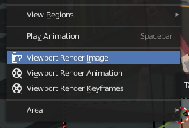 blender render from viewport