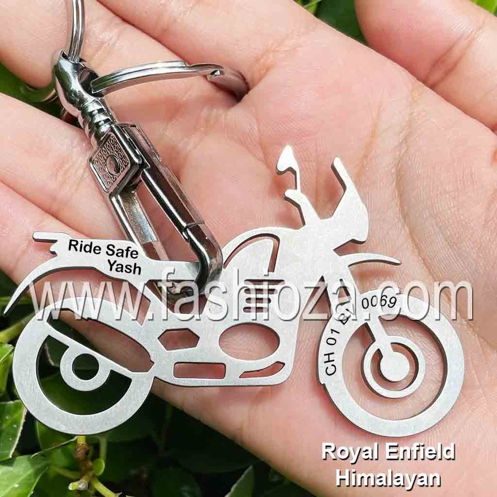 himalayan bike keychain