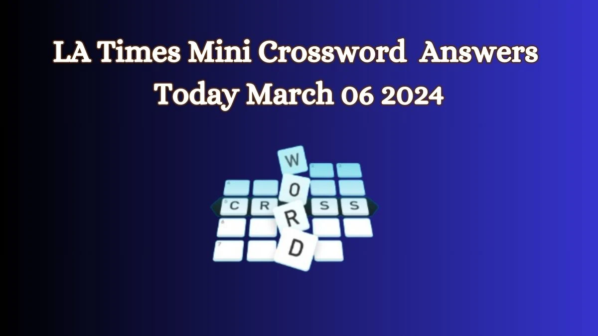 l a times mini crossword