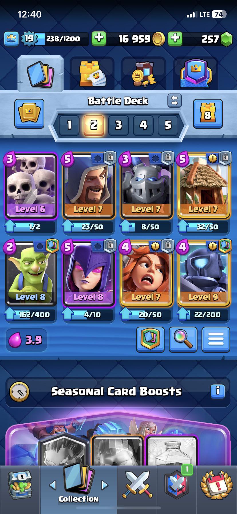 best clash royale deck for arena 6