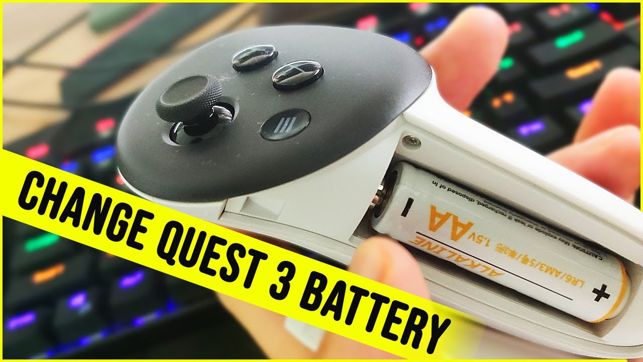 quest 3 controller battery