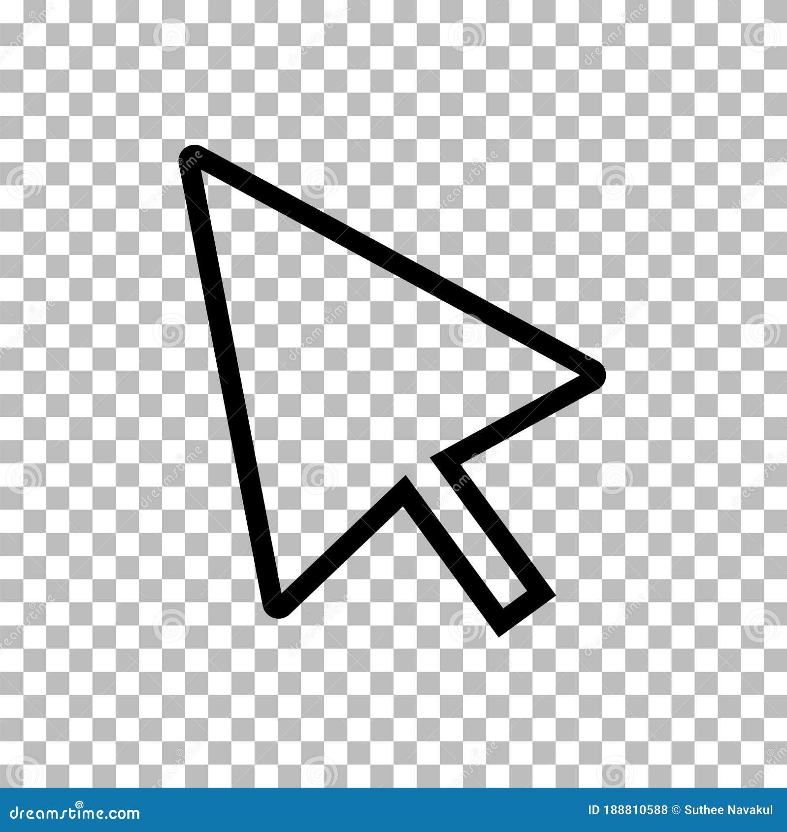 mouse pointer transparent