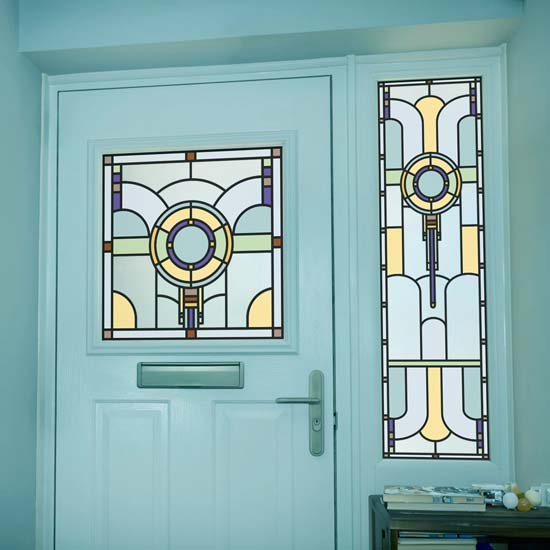 art deco window film