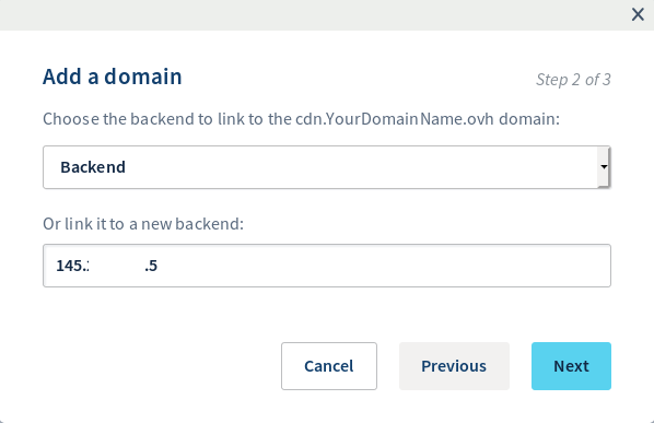 ovh domain