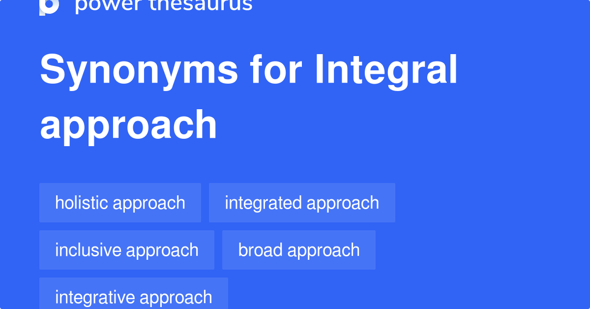 synonyms for integrate