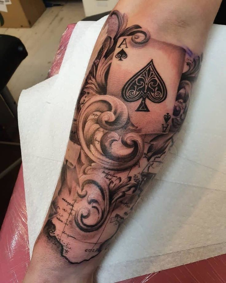 ace of spades tattoo