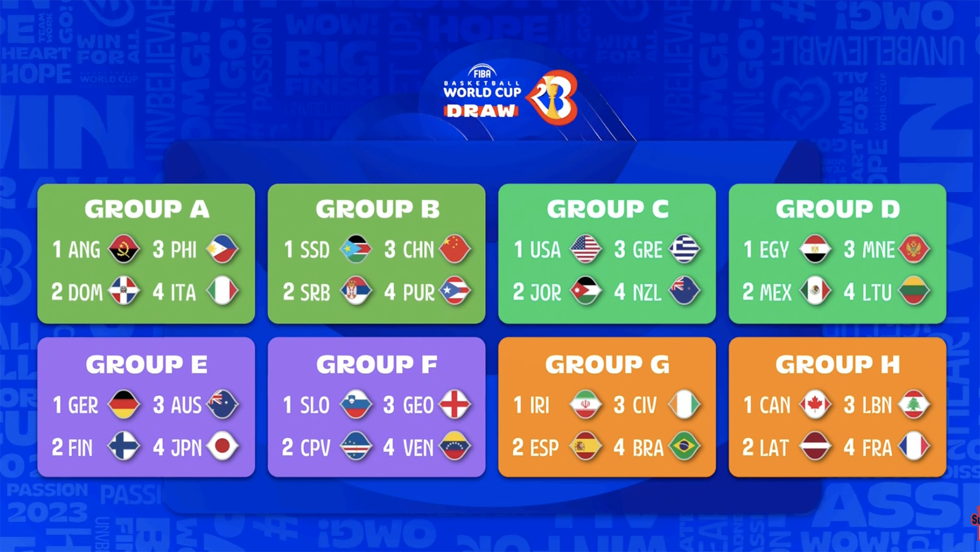 fiba match schedule