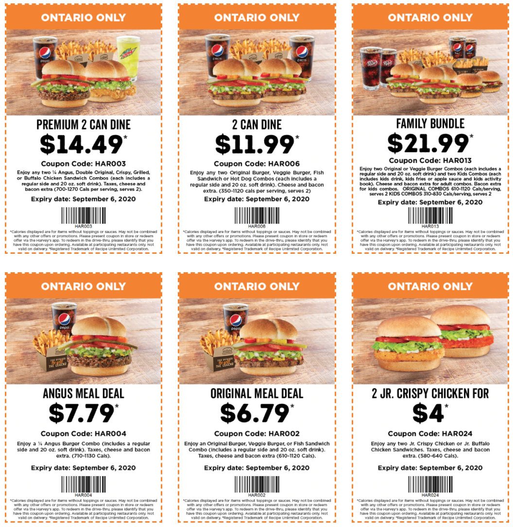 harveys coupons codes