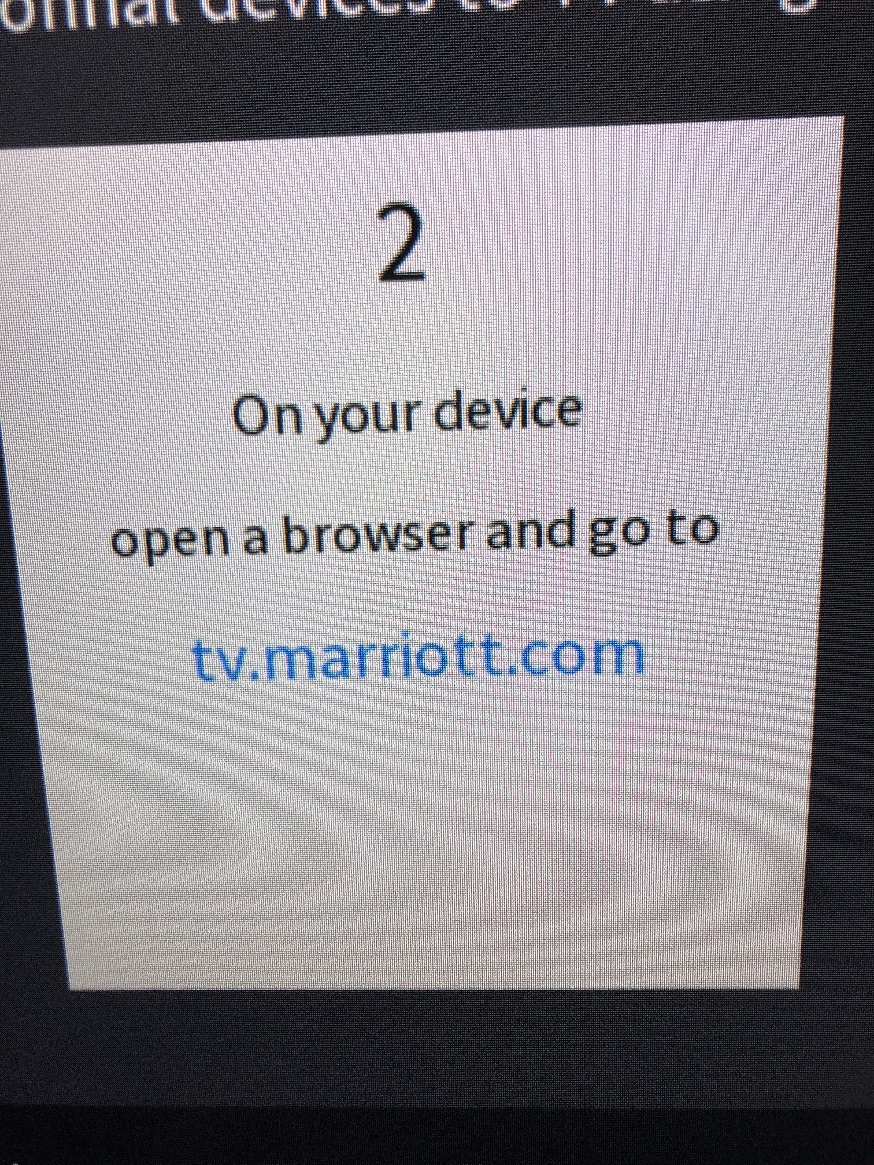 tv.marriott.com code