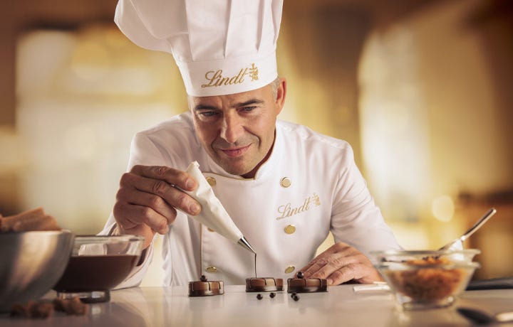 lindt maître chocolatier