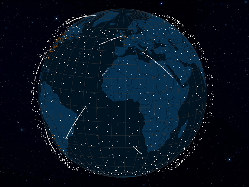 starlink mapa