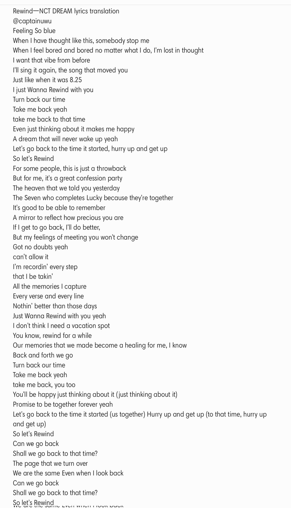 rewind lyrics