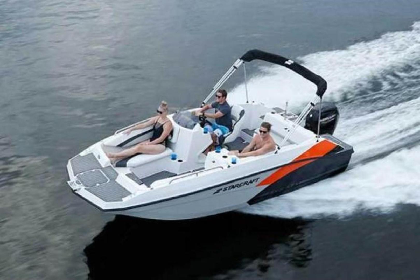 starcraft deck boat for sale