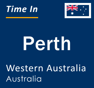 current time perth australia