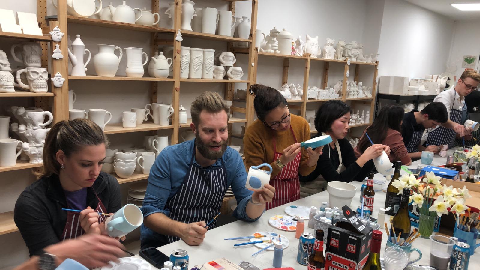 pottery painting kentish town