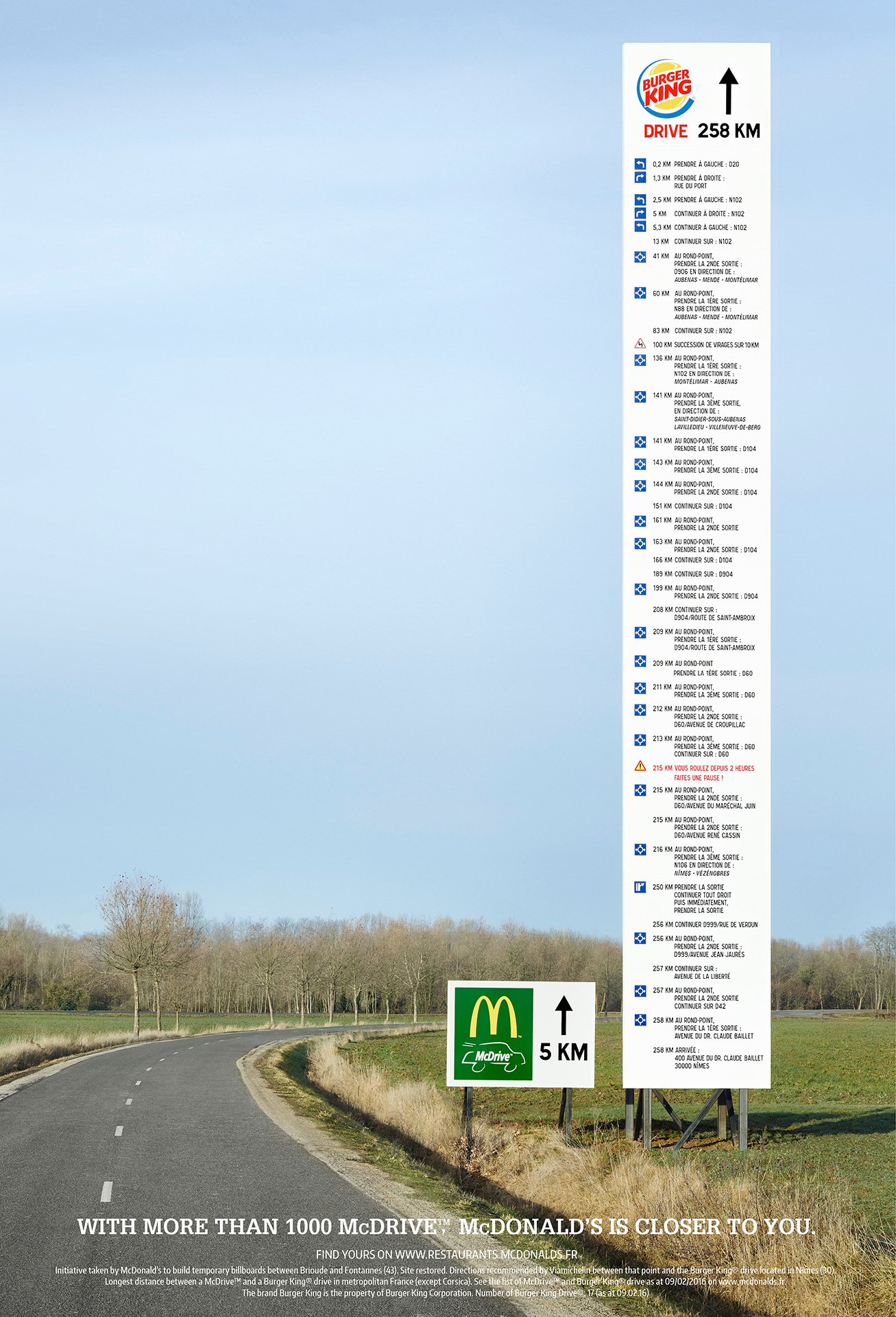 mcdonalds directions