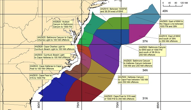 sc offshore weather forecast