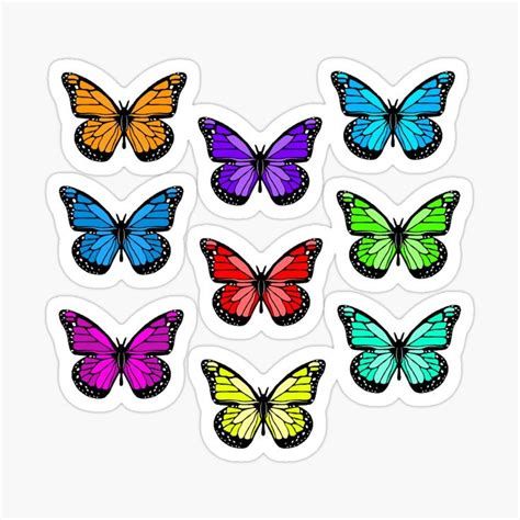 imágenes de mariposas para imprimir y recortar