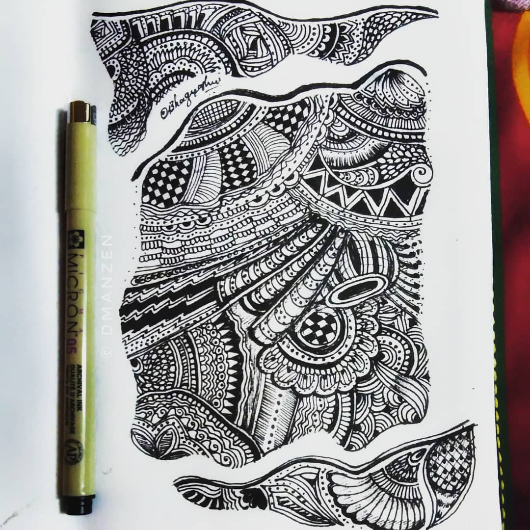 zentangle mandala art designs