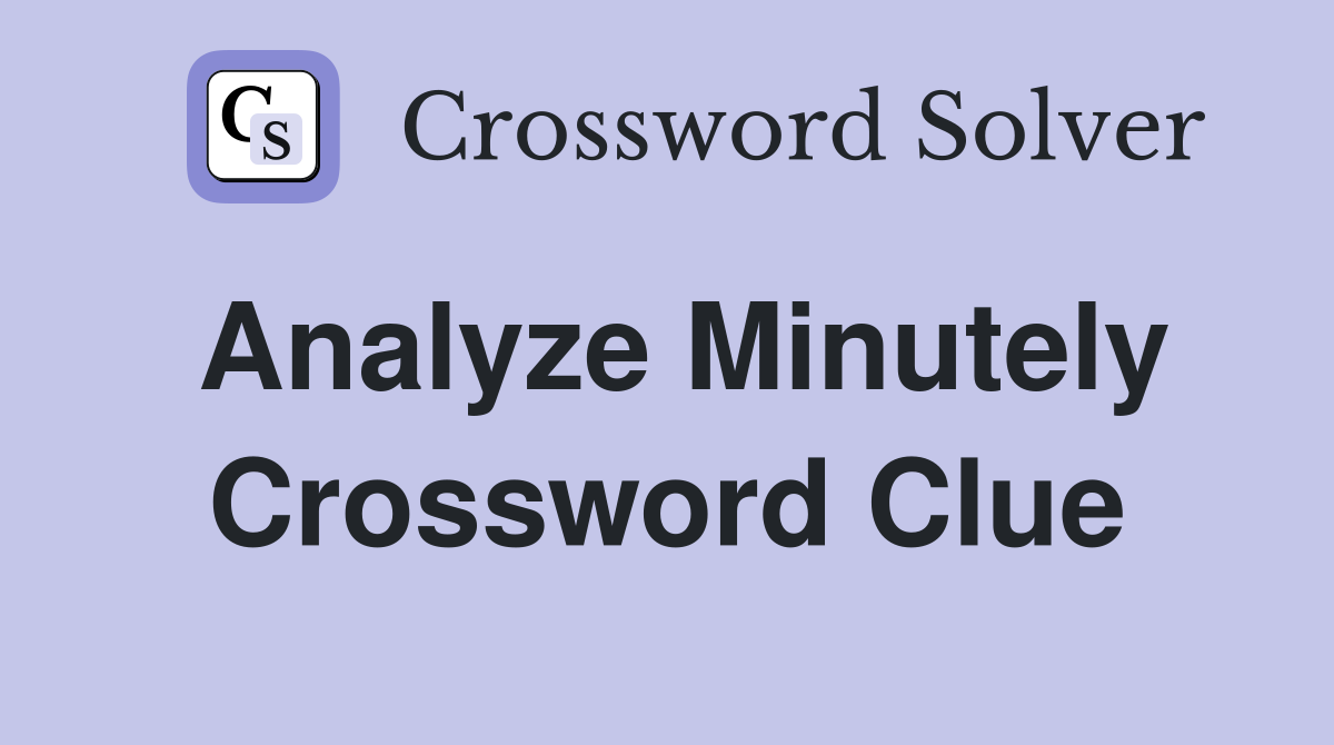 minute particles crossword clue