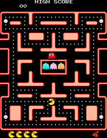 miss pacman video