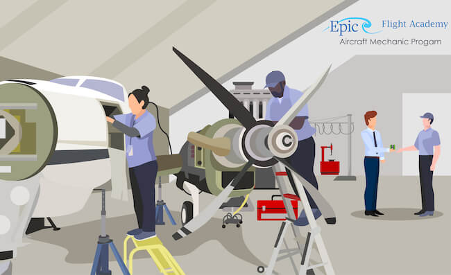 airline mechanic salary