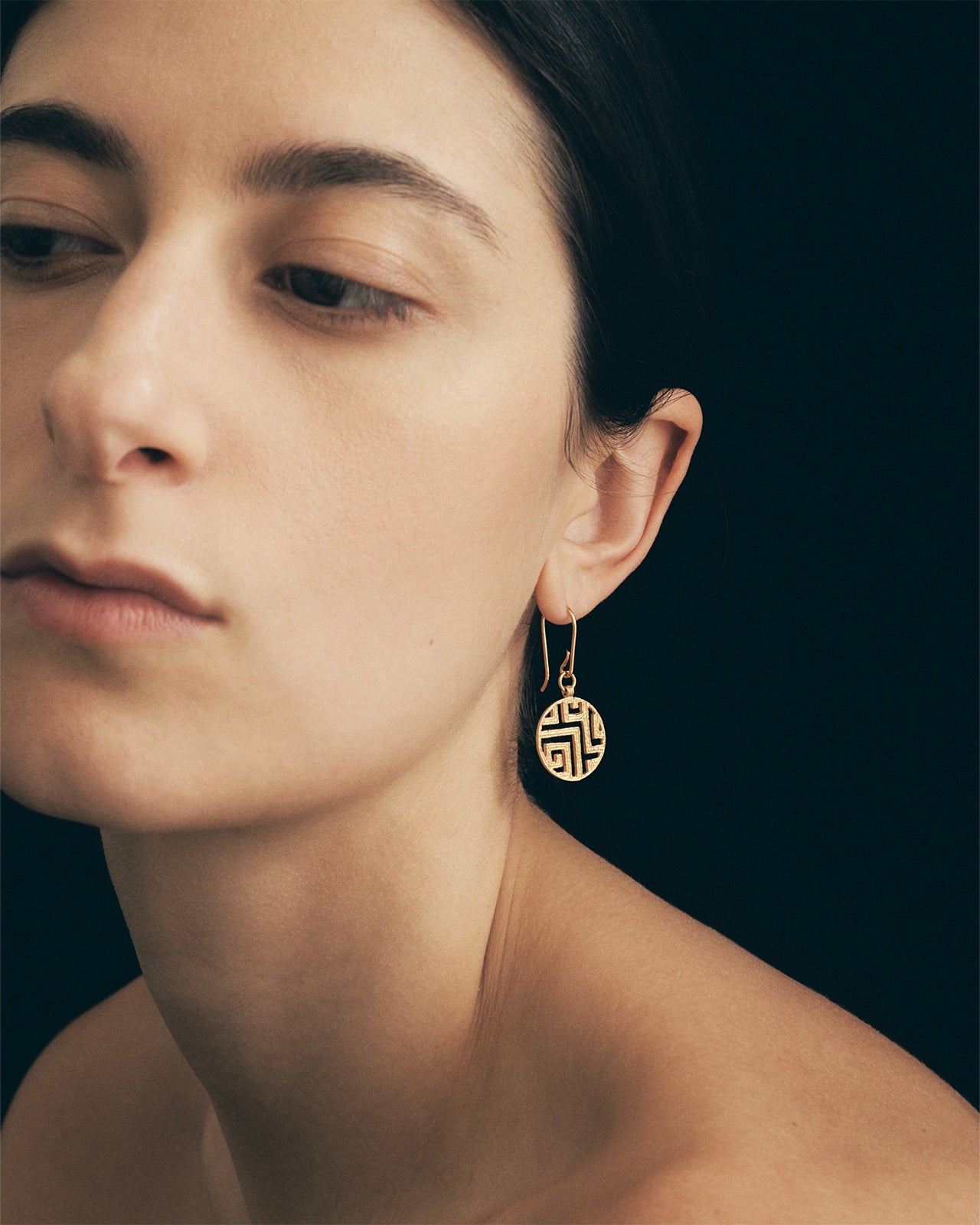 greca earrings