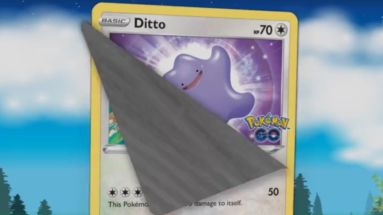 pokemon go ditto card