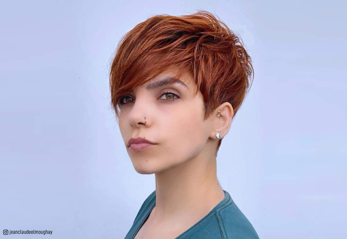 low maintenance short pixie cuts for thick hair