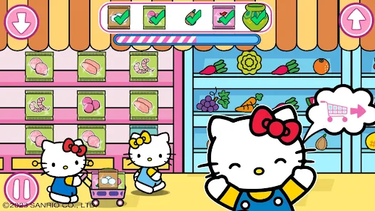 games hello kitty shopping