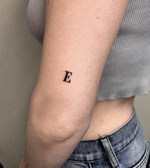 e tattoo designs