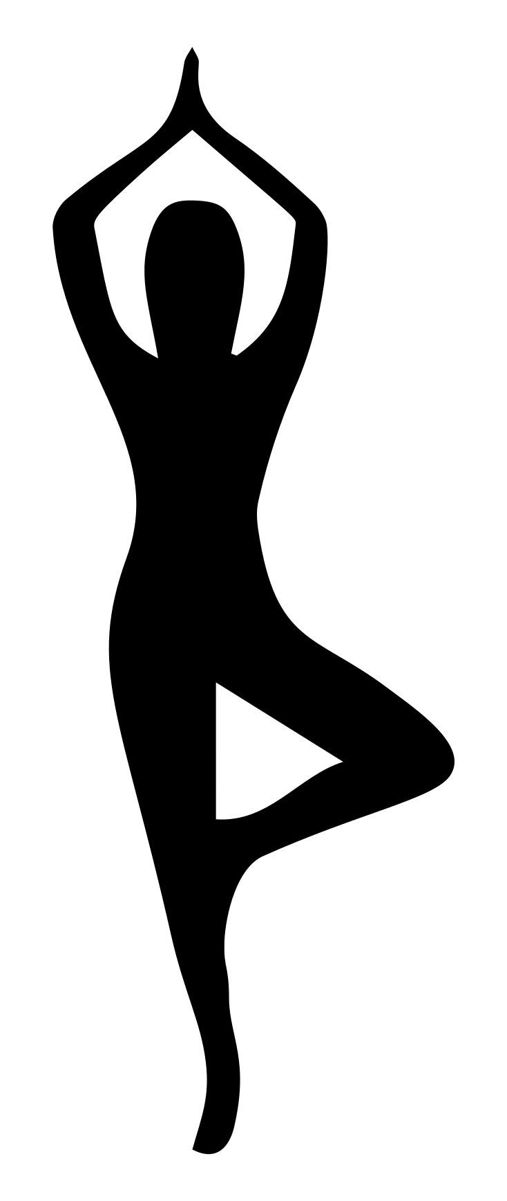 yoga postures clipart