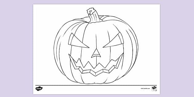 pumpkin colouring