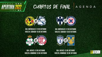 liga mx calendario liguilla