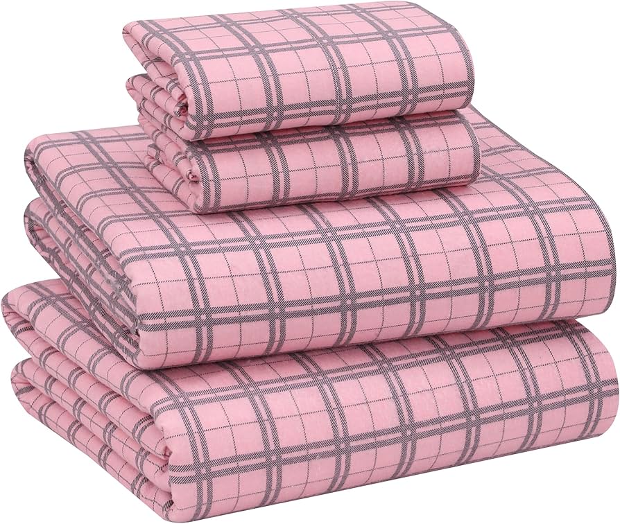 king flannelette sheet set