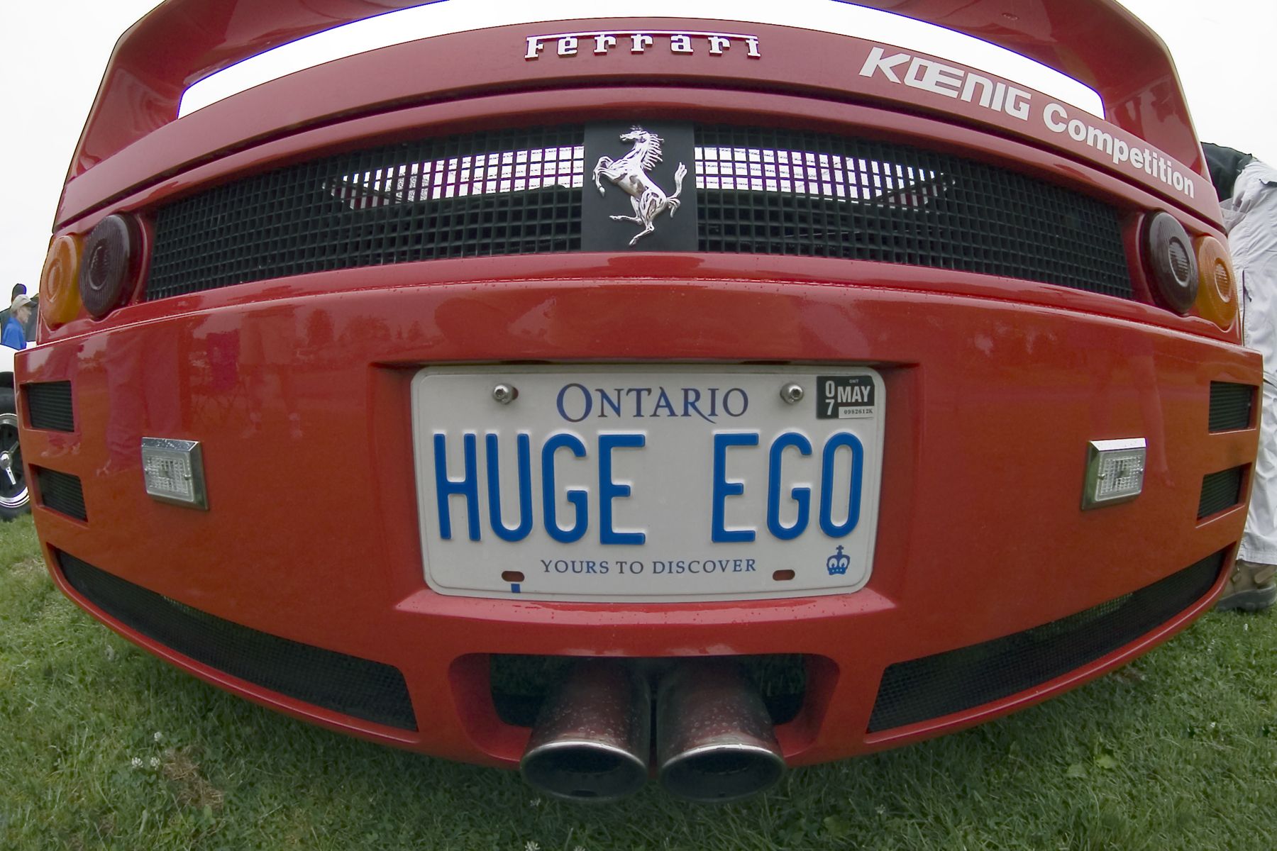 ontario custom license plate