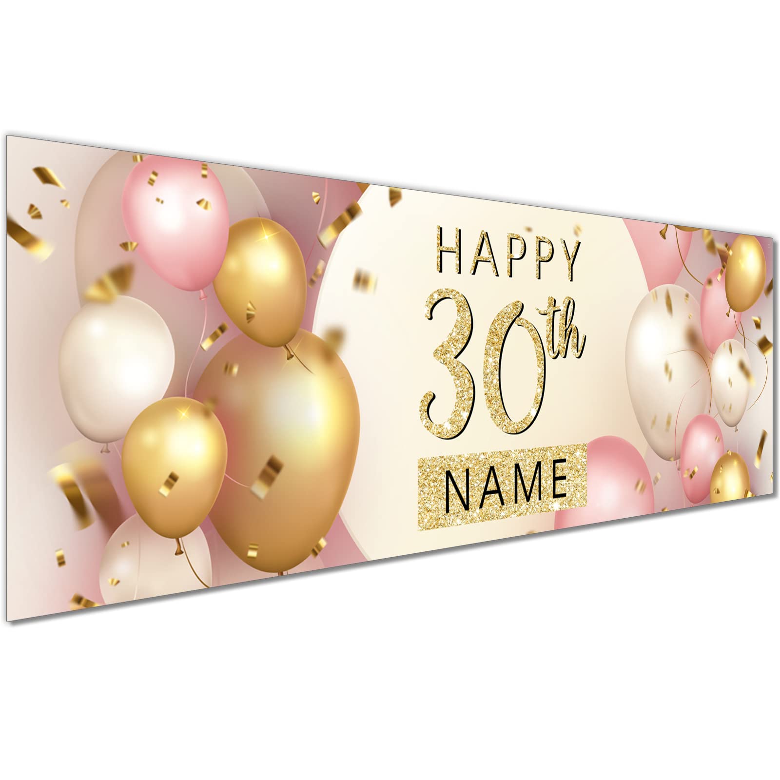 30th birthday banners for her