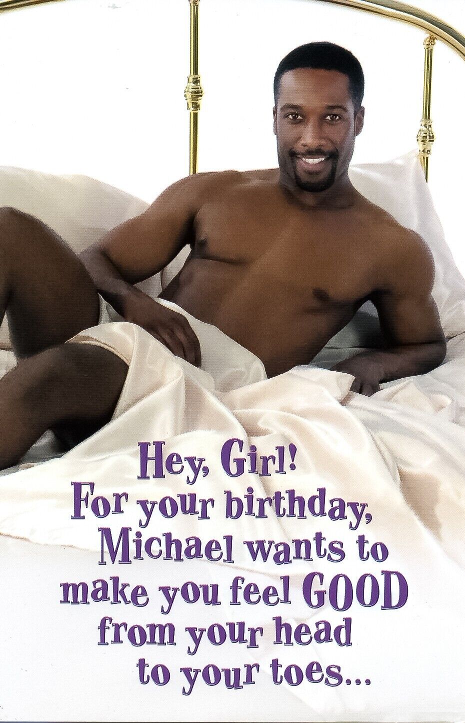 happy birthday with a sexy guy