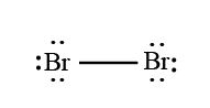 lewis dot structure for br2