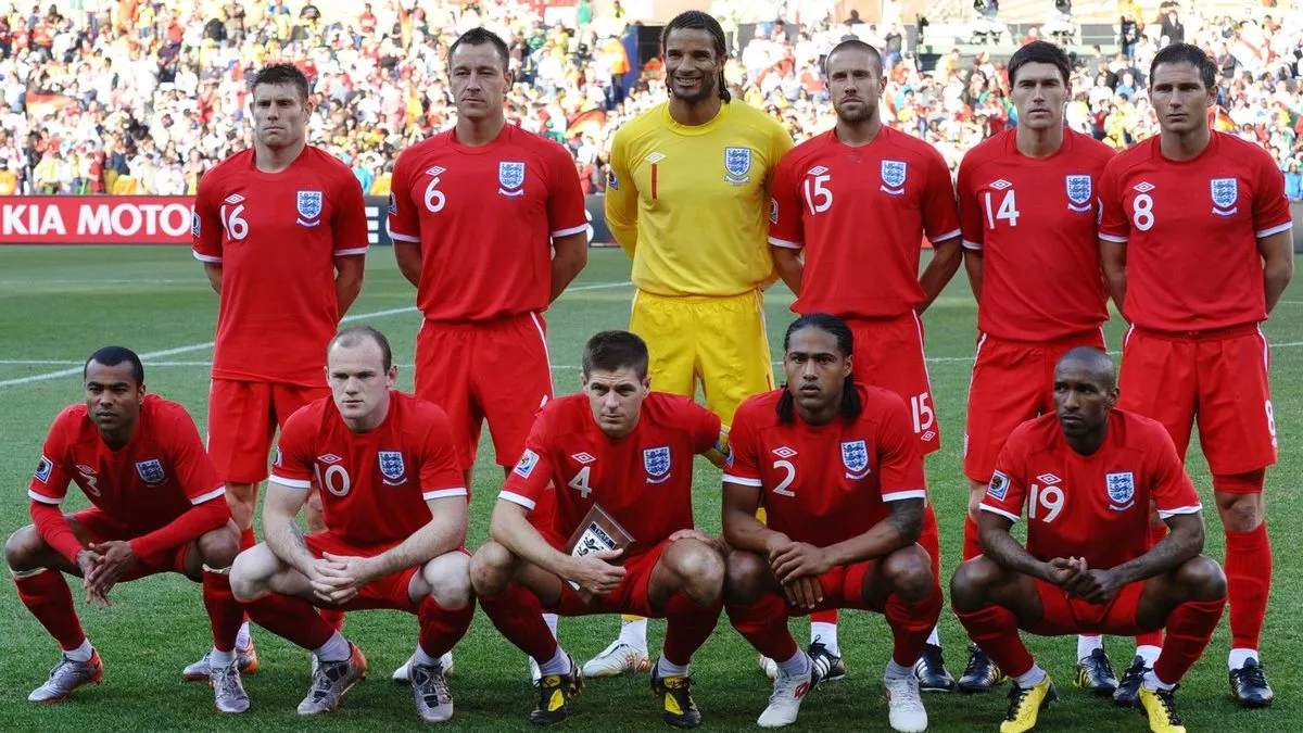 england team world cup 2010