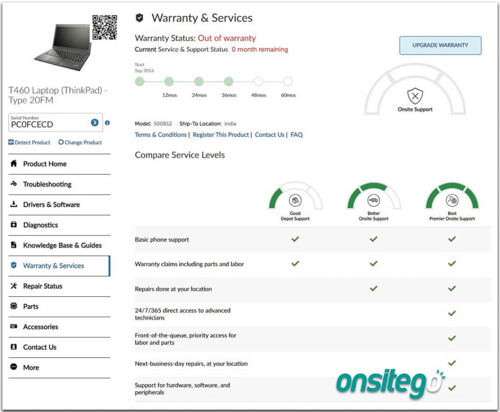 lenovo warranty claim