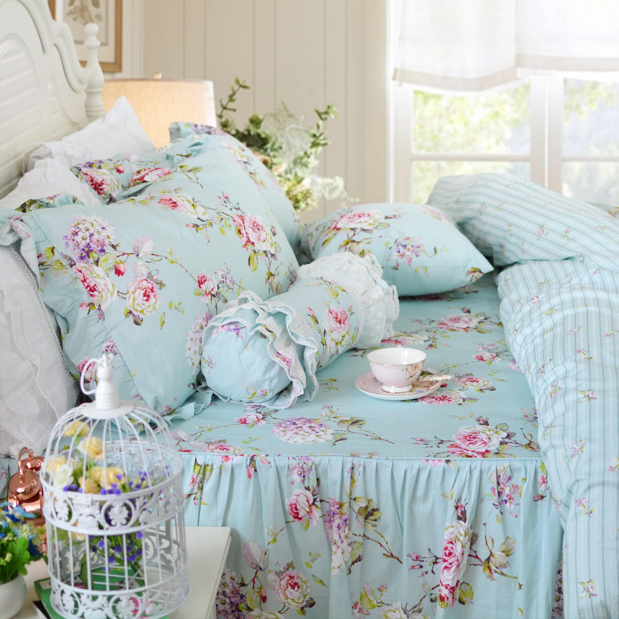 vintage floral bedspreads