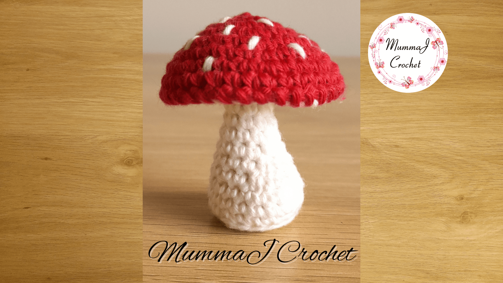 mini mushroom crochet pattern