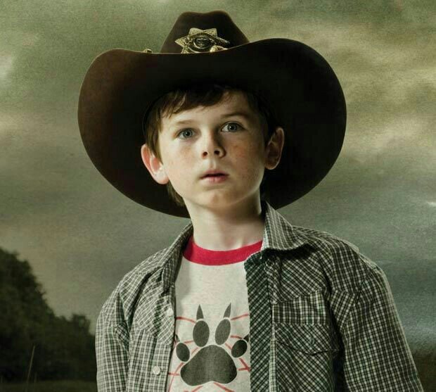 carl the walking dead temporada 1