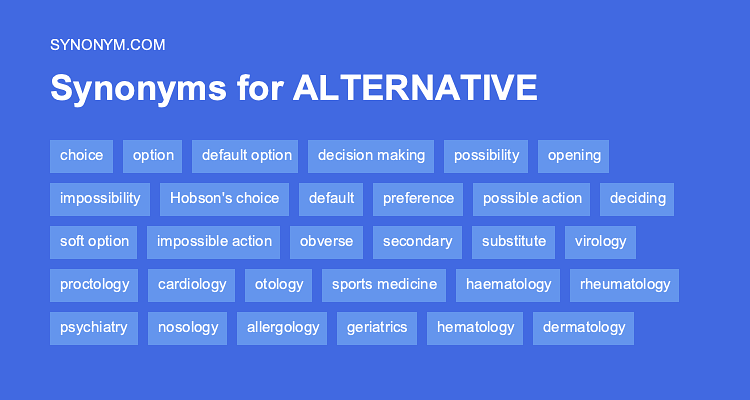 alternate synonyms