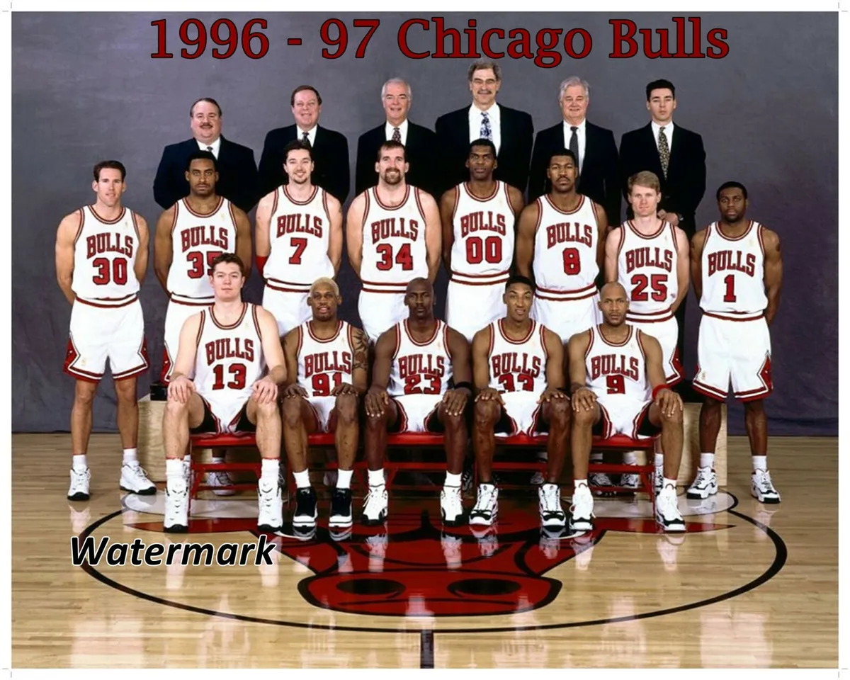 chicago bulls 96 roster