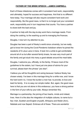 father of the bride speeches pdf